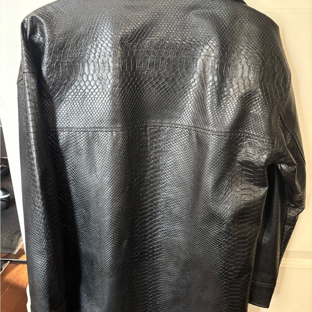 Babaton leather jacket - Picture 6 of 7
